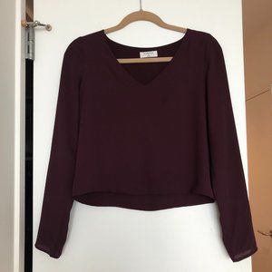 Aritzia Babaton Murphy Blouse - size XS